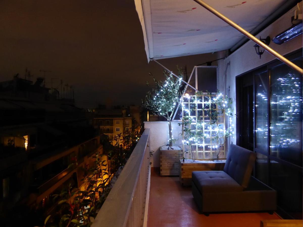 Sophia'S Penthouse Apartment With Jacuzzi And Acropolis View From Big Terrace Афіни Екстер'єр фото